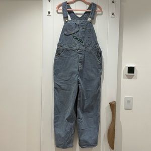 Key Hickory Striped Overalls